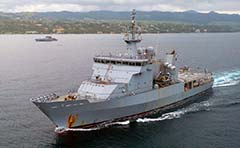 Royal New Zealand Navy Solomon Islands HMNZS Wellington